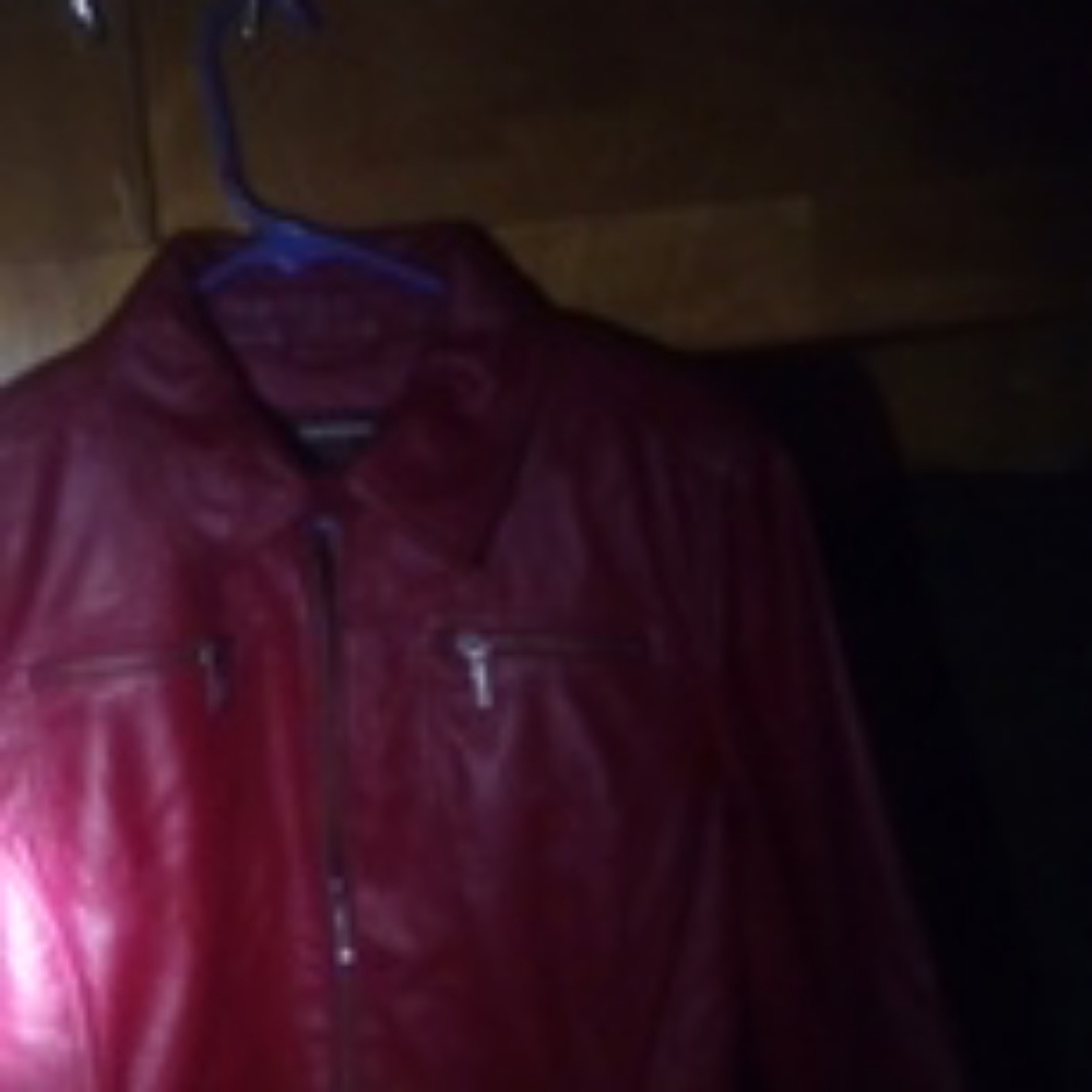 Red jacket